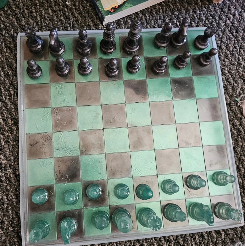 Handmade custom resin chessboards